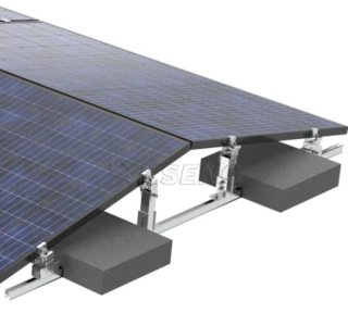 Residential Solar Ballasted Flat Roof Mounting System